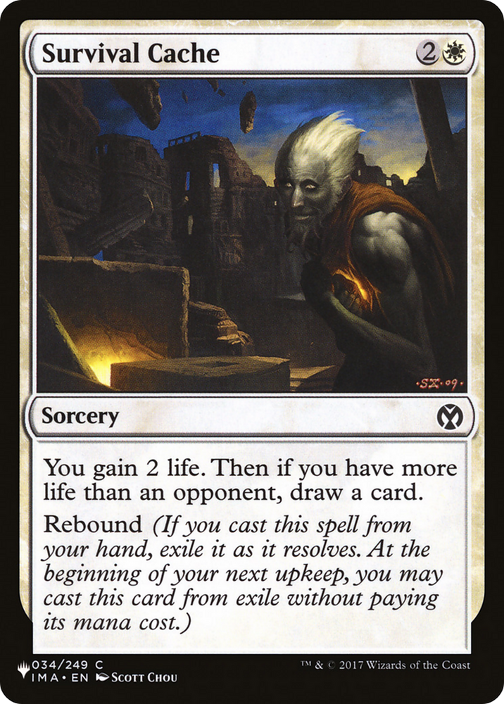 Survival Cache [The List] (LIMA 34)