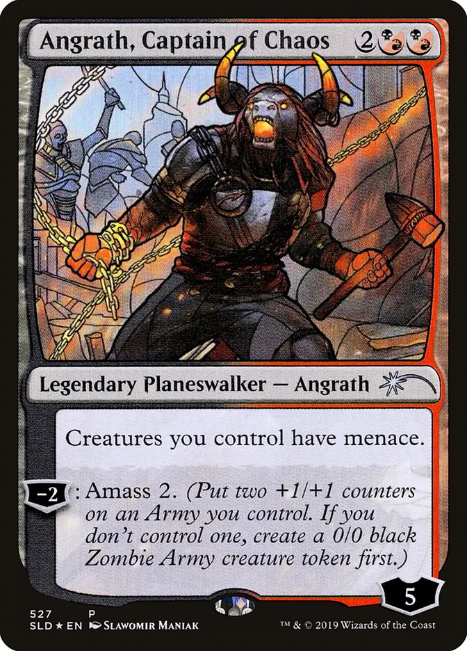 Angrath, Captain of Chaos (Secret Lair) [Secret Lair Drop Promos] (PSLD 527)
