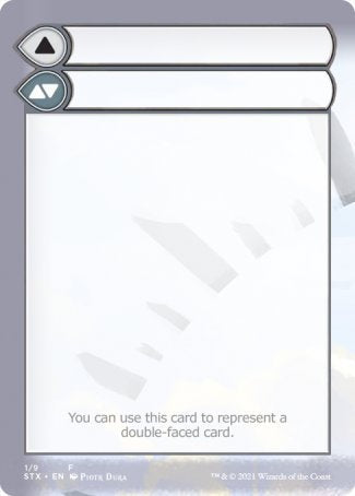 Helper Card (1/9) [Strixhaven: School of Mages Tokens] (TSTX C01)