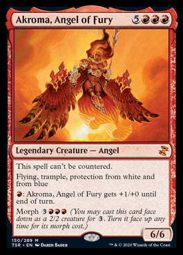 Akroma, Angel of Fury [Time Spiral Remastered] (TSR 150)