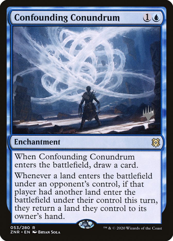 Confounding Conundrum (Promo Pack) [Zendikar Rising Promos] (PZNR 53P)