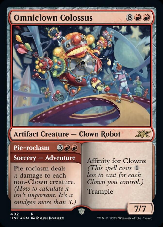 Omniclown Colossus // Pie-roclasm [Unfinity]