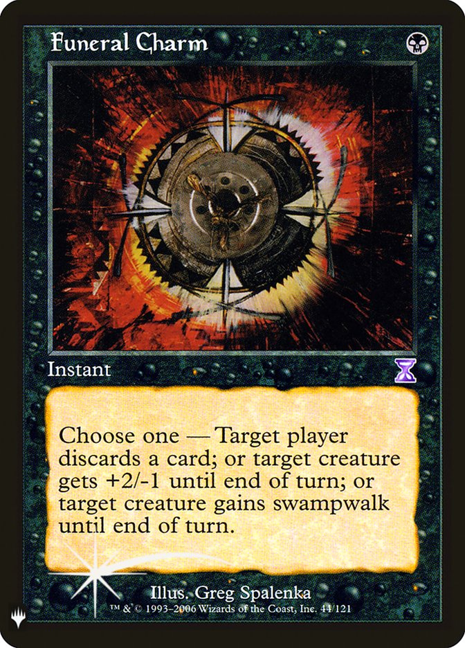 Funeral Charm [Mystery Booster] (FMB1 37)