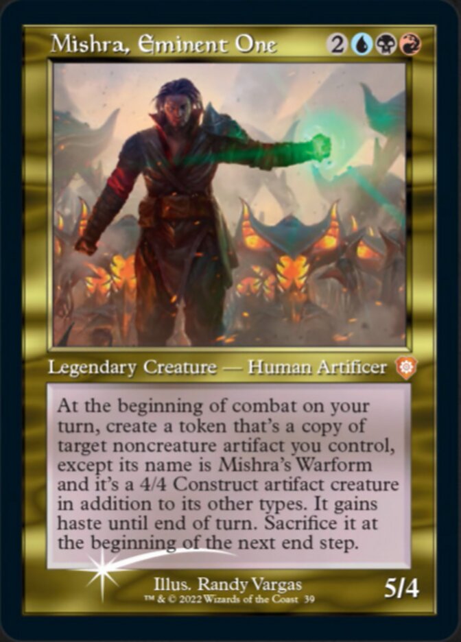 Mishra, Eminent One (039) (Retro) [The Brothers' War Commander]