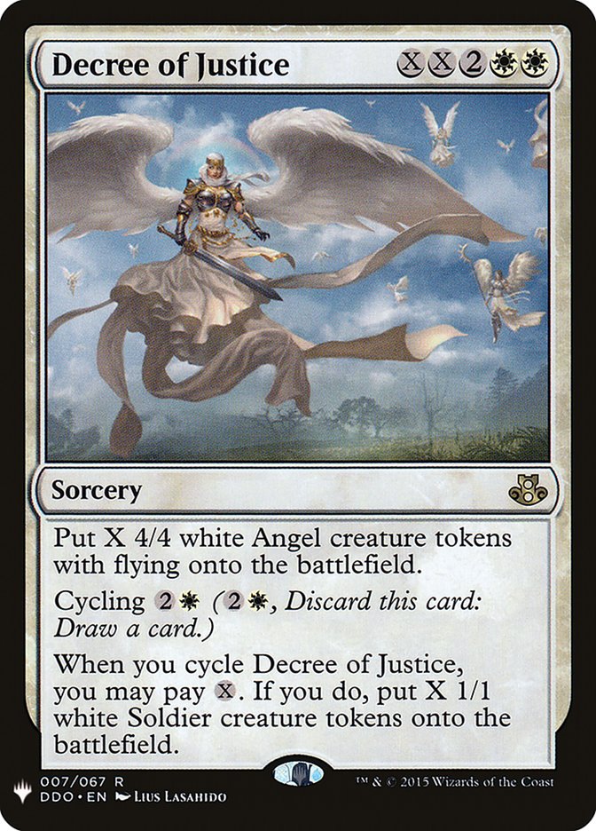 Decree of Justice [Mystery Booster] (MB1 72)