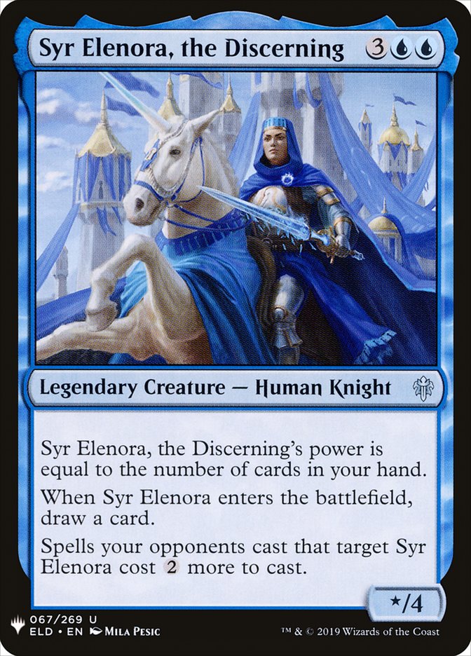Syr Elenora, the Discerning [Mystery Booster] (MB1 512)