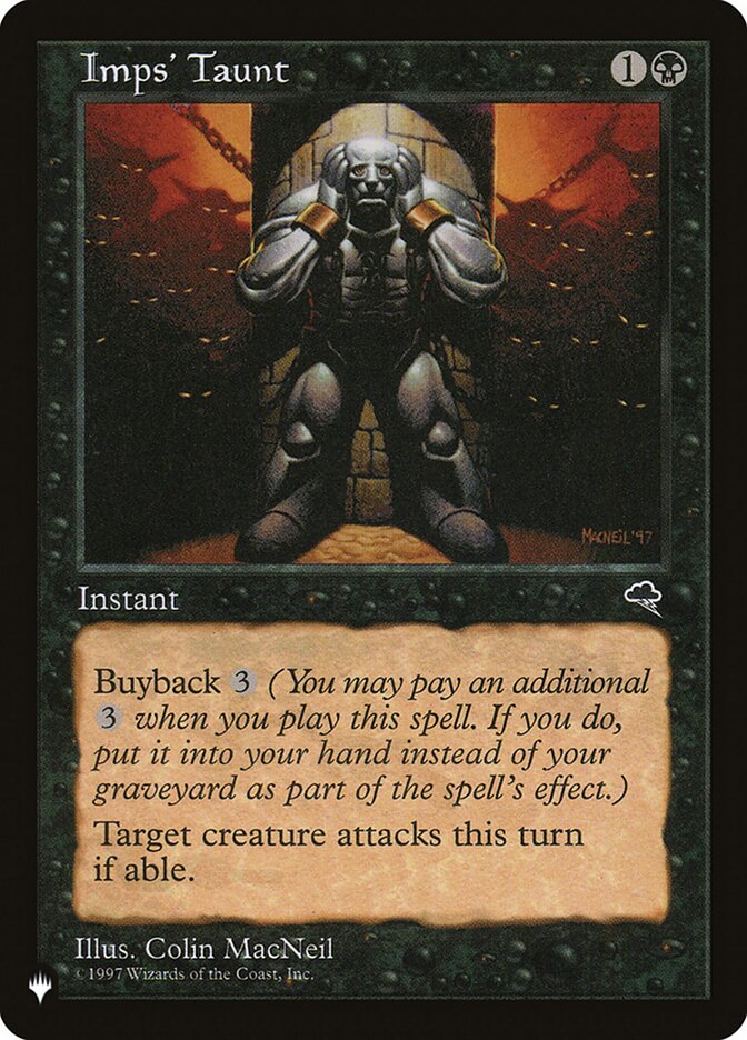 Imps' Taunt [The List] (LTMP 138)