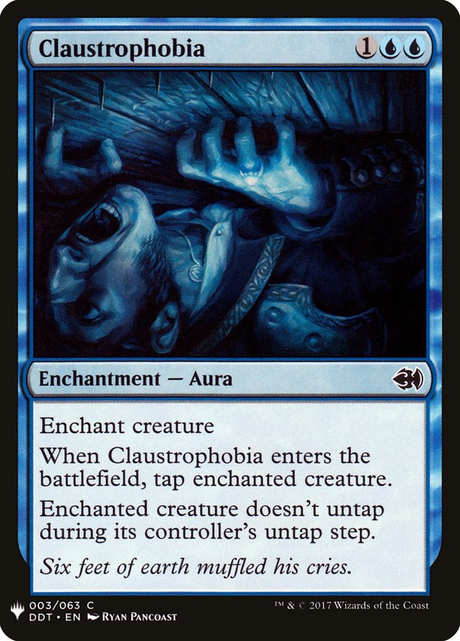 Claustrophobia [Mystery Booster] (MB1 319)