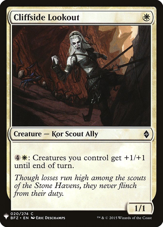Cliffside Lookout [Mystery Booster] (MB1 56)