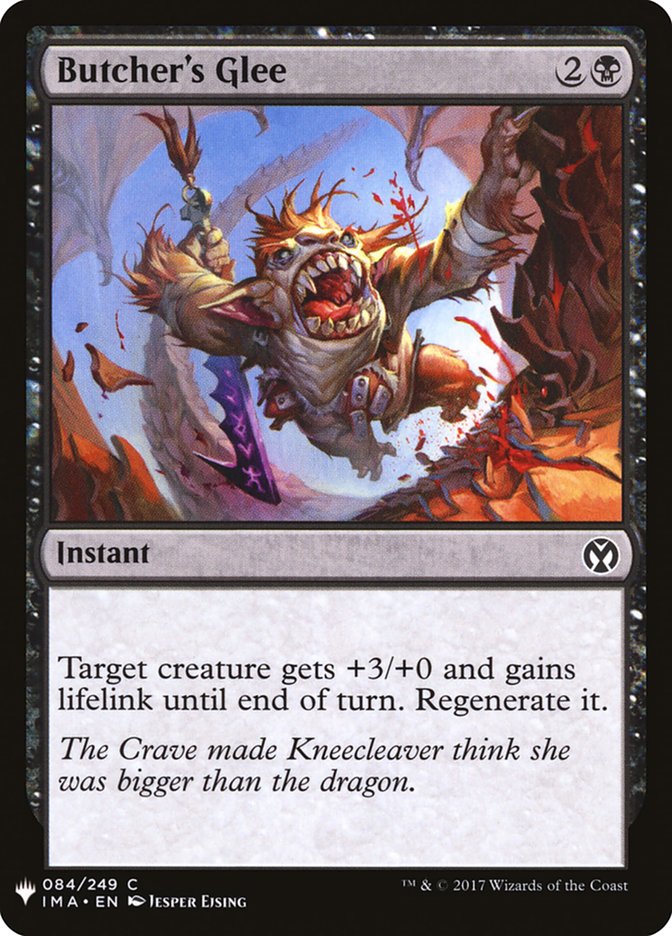 Butcher's Glee [Mystery Booster] (MB1 586)