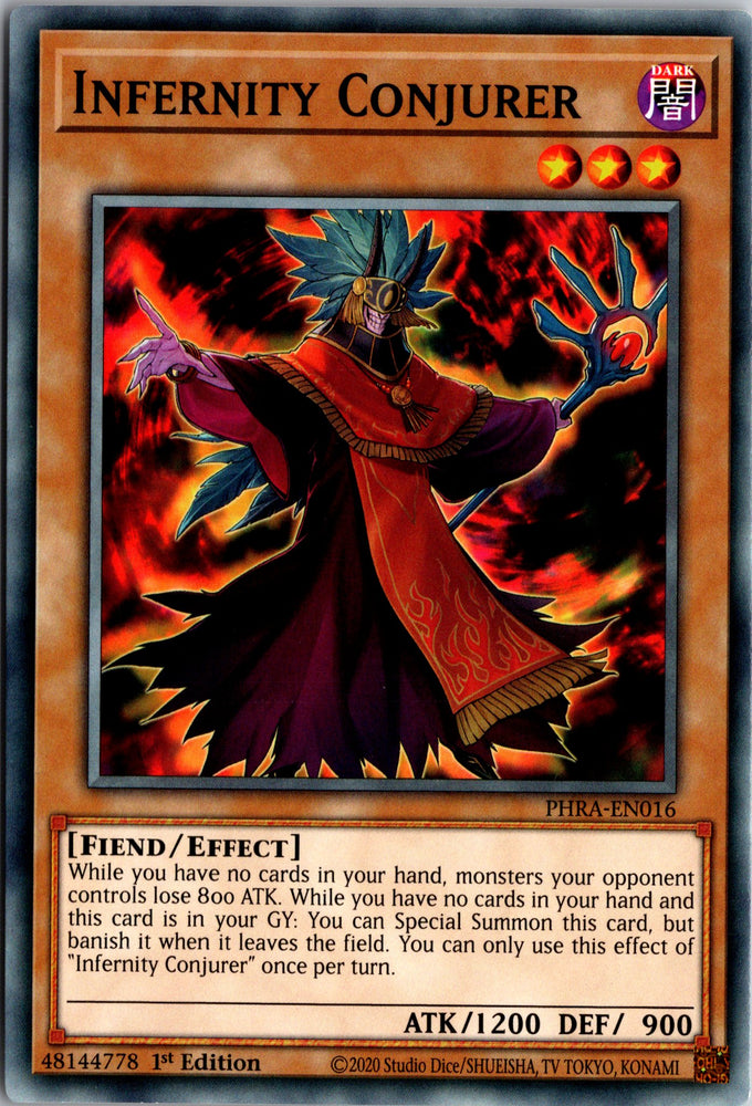 Infernity Conjurer [PHRA-EN016] Common