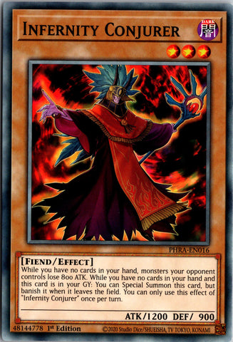 Infernity Conjurer [PHRA-EN016] Common