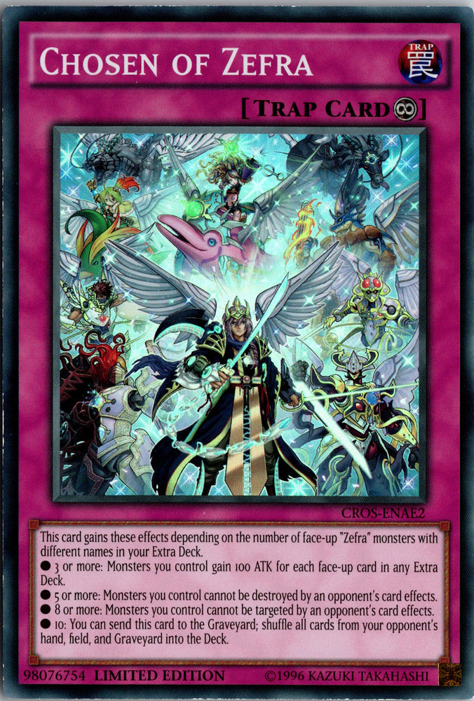 Chosen of Zefra [CROS-ENAE2] Super Rare