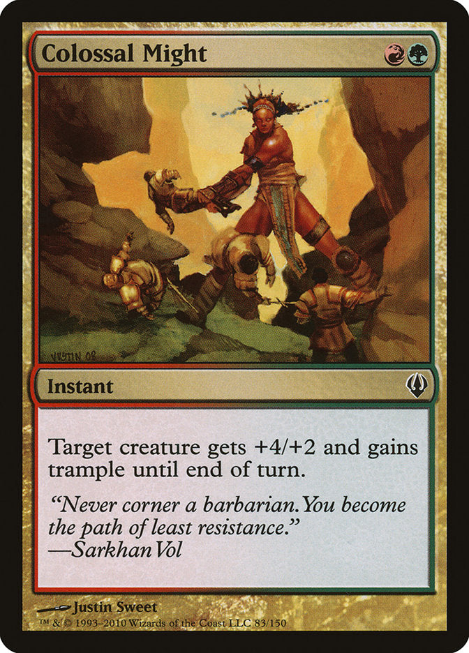 Colossal Might [Archenemy] (ARC 83)