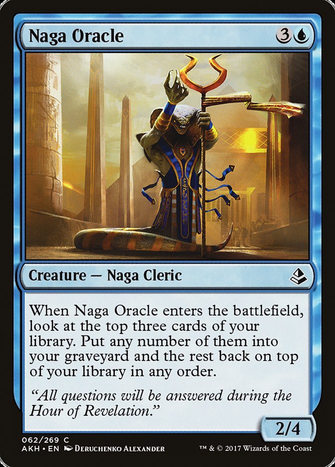Naga Oracle [Amonkhet] (AKH 62)