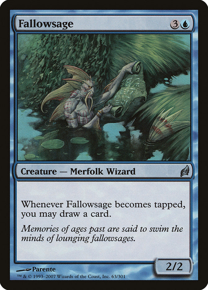 Fallowsage [Lorwyn] (LRW 63)