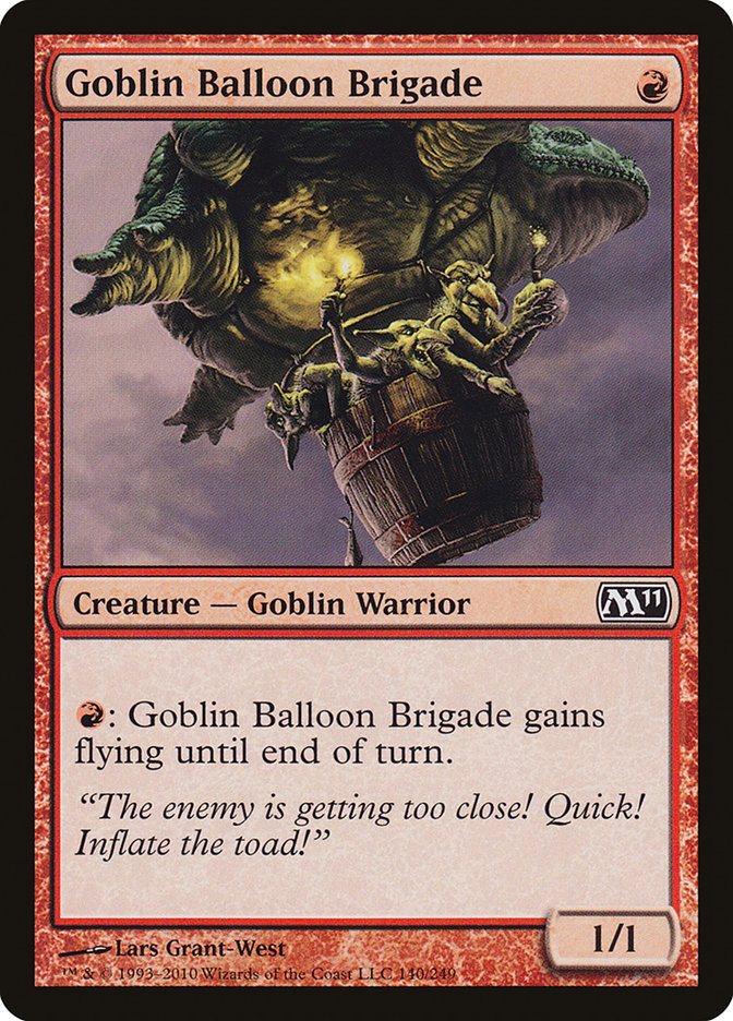 Goblin Balloon Brigade [Magic 2011] (M11 140)