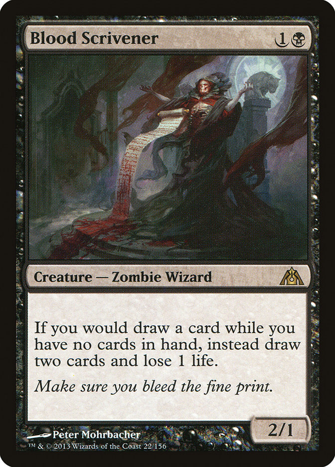 Blood Scrivener [Dragon's Maze] (DGM 22)