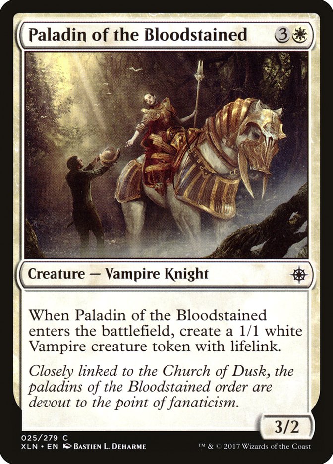 Paladin of the Bloodstained [Ixalan] (XLN 25)