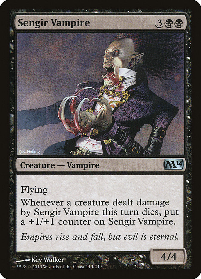 Sengir Vampire [Magic 2014] (M14 113)