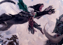 Drizzt Do'Urden Art Card [Dungeons & Dragons: Adventures in the Forgotten Realms Art Series] (AAFR 52)