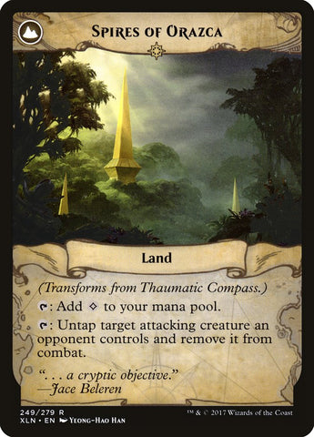Thaumatic Compass // Spires of Orazca [Ixalan] (XLN 249)
