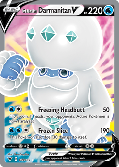 Galarian Darmanitan V (169) [Sword & Shield: Vivid Voltage]