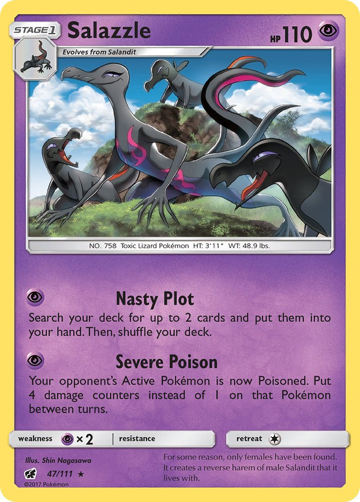 Salazzle (SM Crimson Invasion) (47/111) [Theme Deck Exclusives]