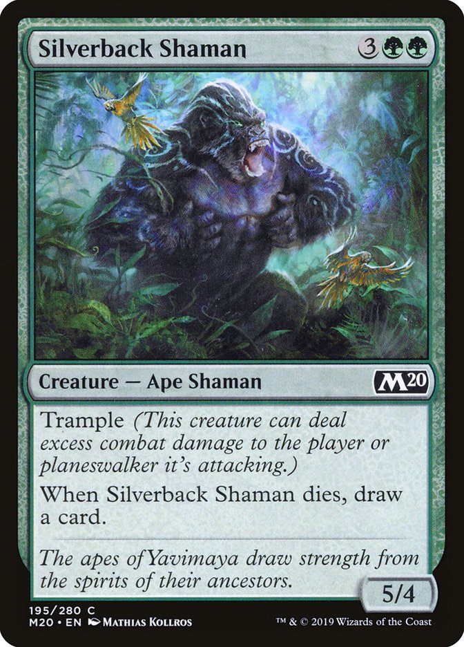 Silverback Shaman [Core Set 2020] (M20 195)