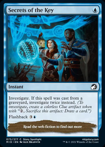 Secrets of the Key [Innistrad: Midnight Hunt] (MID 73)