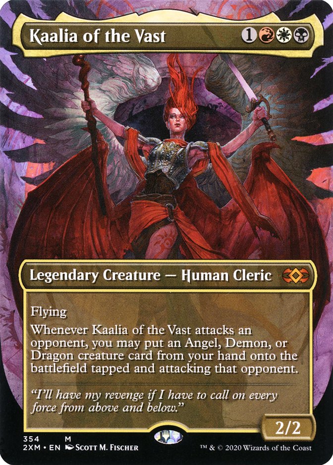 Kaalia of the Vast (Showcase) [Double Masters] (2XM 354)