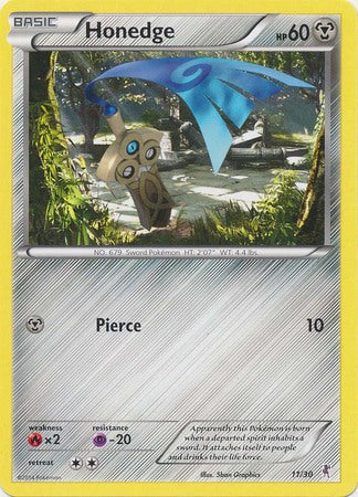 Honedge (11/30) [XY: Trainer Kit - Bisharp & Wigglytuff]