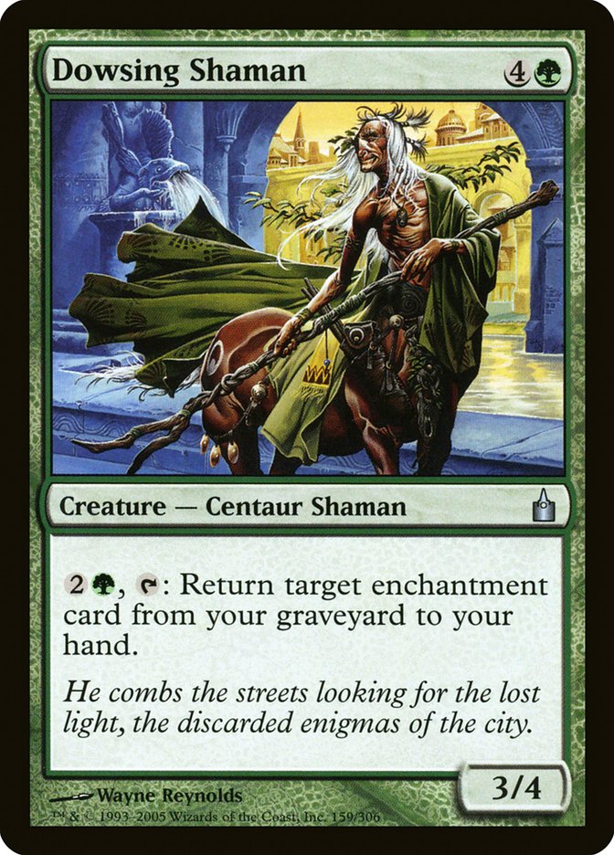 Dowsing Shaman [Ravnica: City of Guilds] (RAV 159)