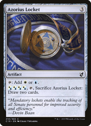 Azorius Locket [Commander 2019] (C19 210)