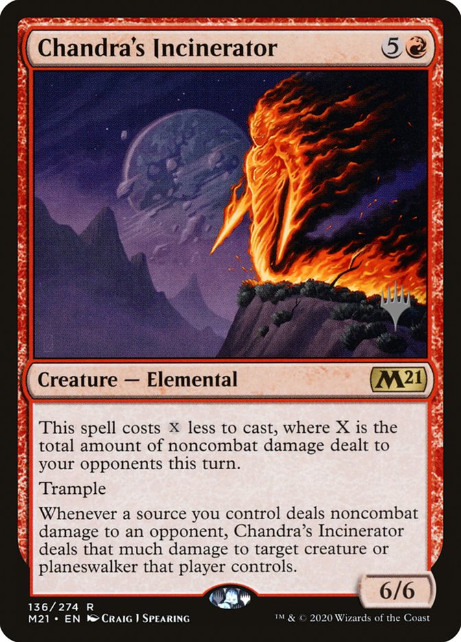 Chandra's Incinerator (Promo Pack) [Core Set 2021 Promos] (PM21 136P)