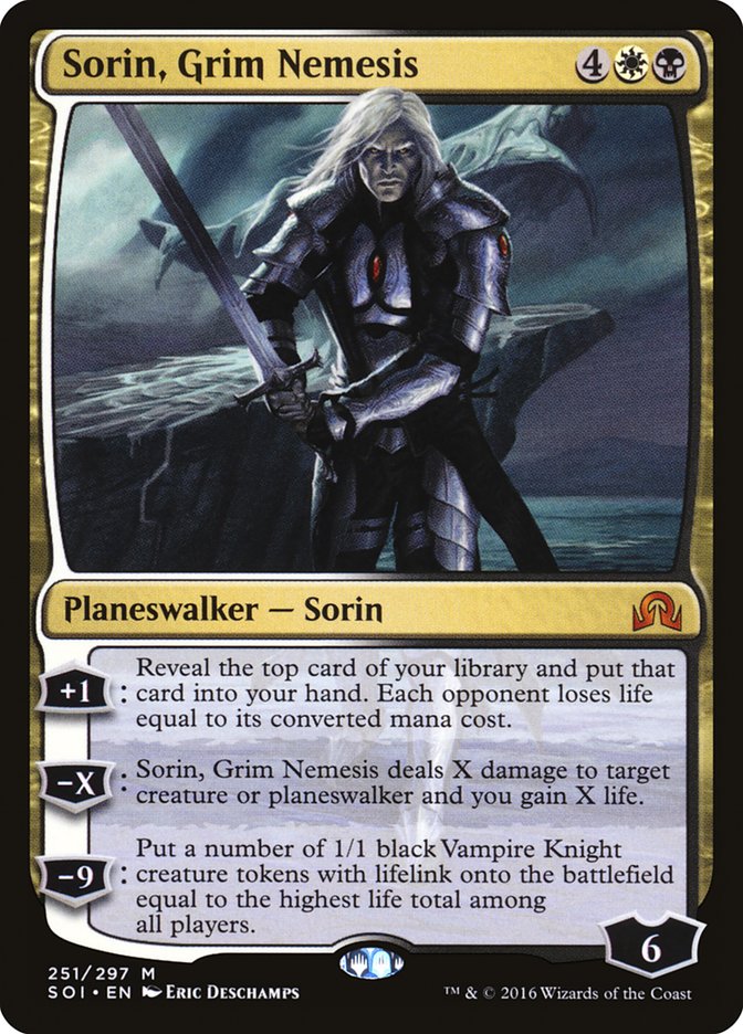 Sorin, Grim Nemesis [Shadows over Innistrad] (SOI 251)