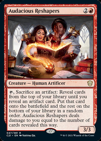 Audacious Reshapers [Commander 2021] (C21 47)