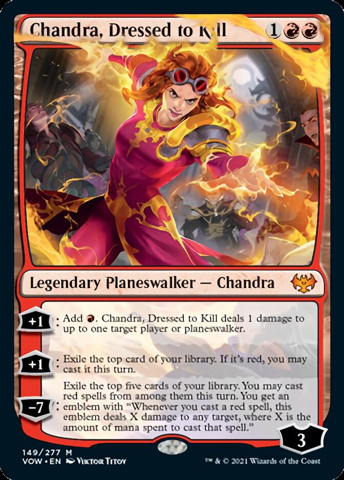 Chandra, Dressed to Kill [Innistrad: Crimson Vow] (VOW 149)