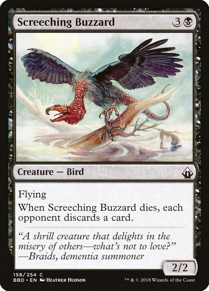 Screeching Buzzard [Battlebond] (BBD 158)