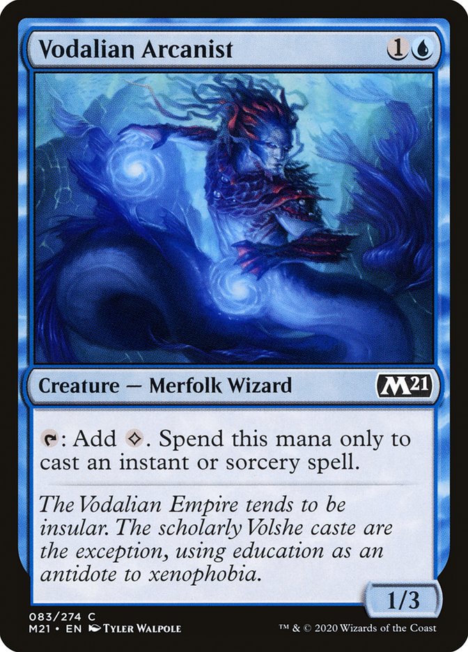 Vodalian Arcanist [Core Set 2021] (M21 83)