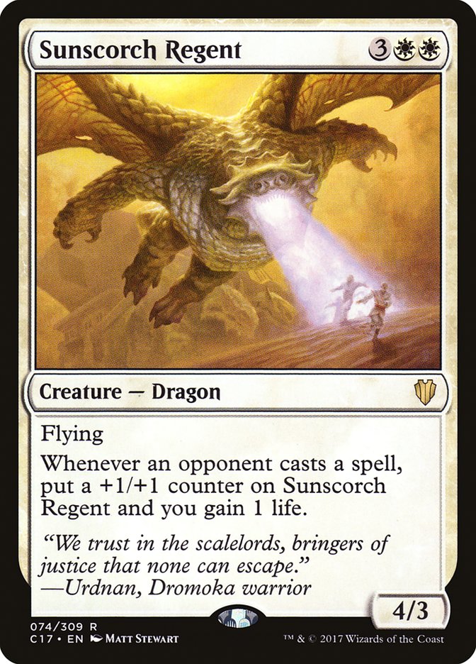 Sunscorch Regent [Commander 2017] (C17 74)