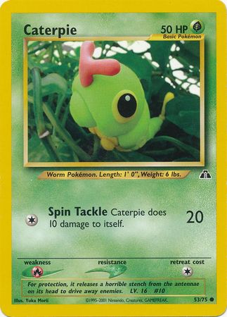 Caterpie (53/75) [Neo Discovery]