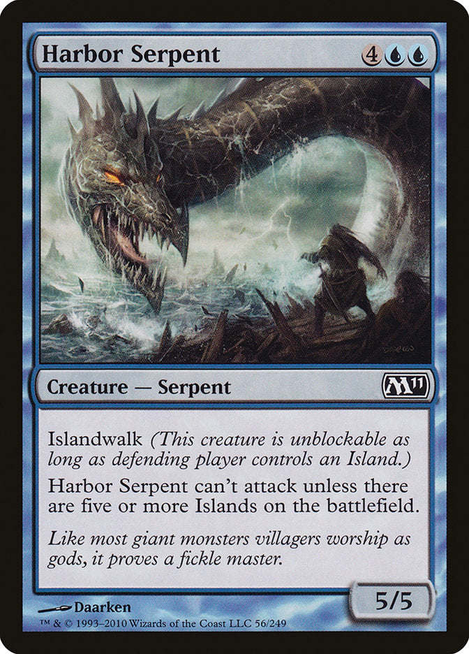Harbor Serpent [Magic 2011] (M11 56)