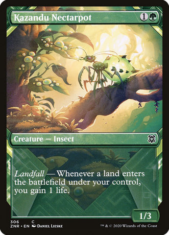 Kazandu Nectarpot (Showcase) [Zendikar Rising] (ZNR 306)