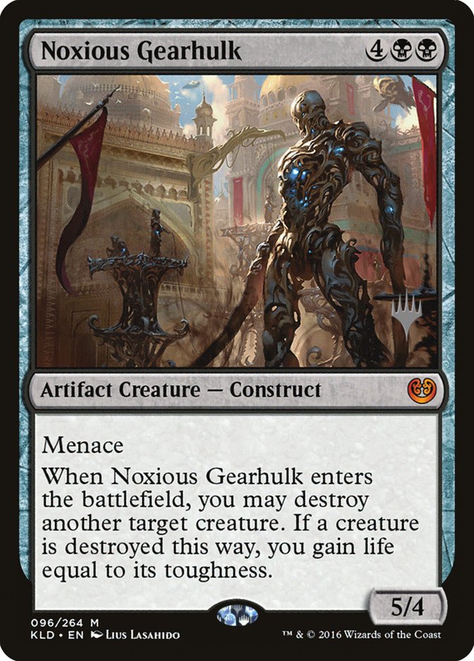 Noxious Gearhulk (Promo Pack) [Kaladesh Promos] (PKLD 96P)