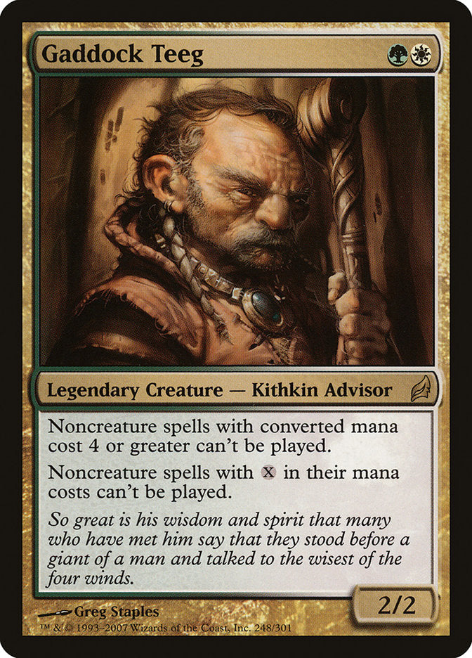 Gaddock Teeg [Lorwyn] (LRW 248)