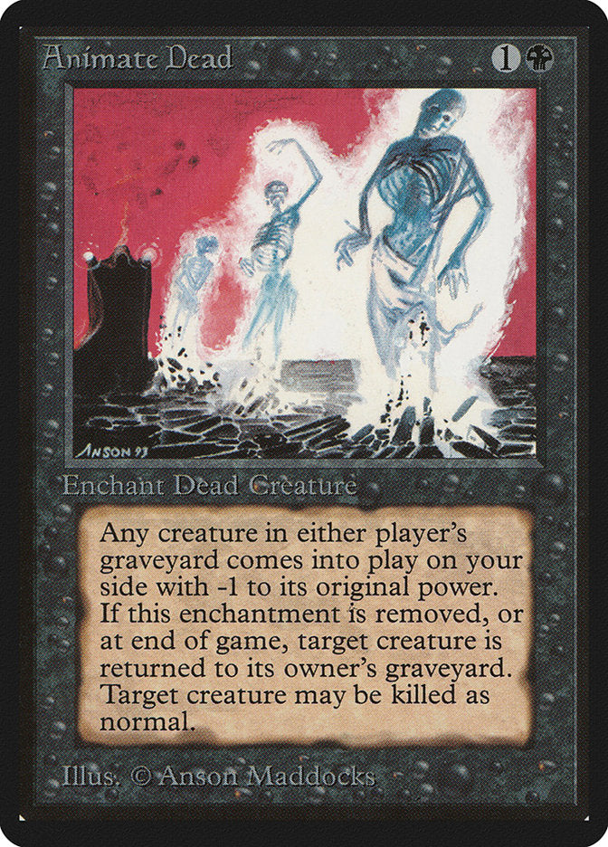 Animate Dead [Limited Edition Beta] (LEB 93)