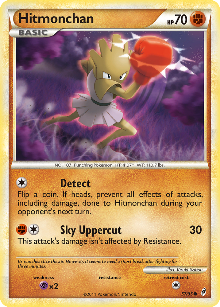 Hitmonchan (57/95) [Call of Legends]