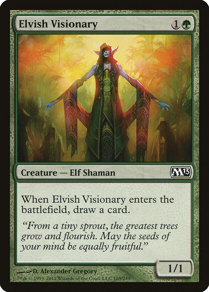 Elvish Visionary [Magic 2013] (M13 169)