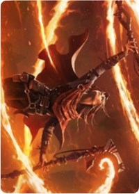 Magmatic Channeler Art Card [Zendikar Rising Art Series] (AZNR 65)
